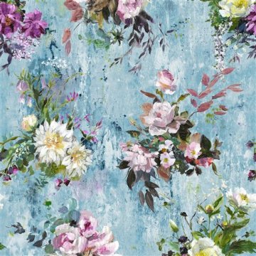 Designers Guild Aubriet Slate Blue Tapet