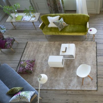 Designers Guild Roxburgh Linen Matta 3 storlekar