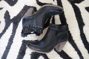 Cowboy boots i svart